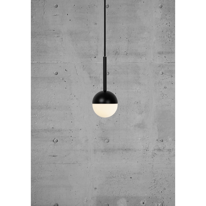 Nordlux - Pendel på ledning CONTINA 1xG9/5W/230V sort