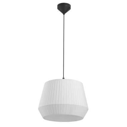 Nordlux - Pendel på ledning DICTE 1xE27/60W/230V Ø40 cm hvid