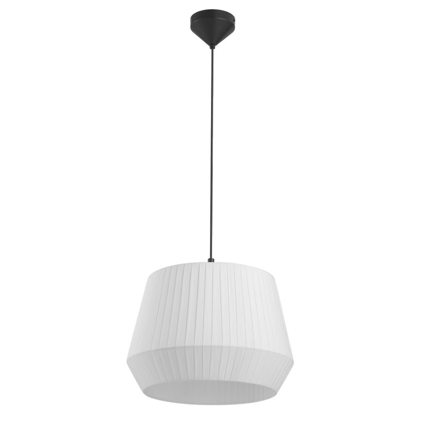 Nordlux - Pendel på ledning DICTE 1xE27/60W/230V Ø40 cm hvid