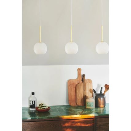 Nordlux - Pendel på ledning FRANCA 1xE14/40W/230V hvid