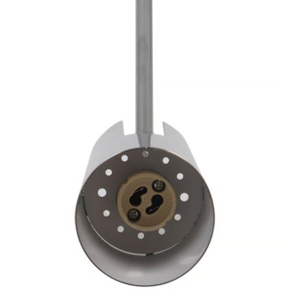 Nordlux - Pendel på ledning MIB 1xGU10/20W/230V blank krom