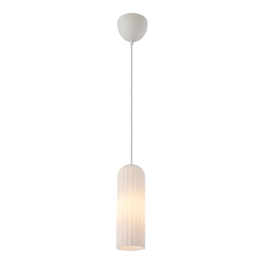 Nordlux - Pendel på ledning MIELLA 1xE27/25W/230V hvid