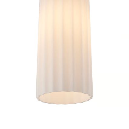 Nordlux - Pendel på ledning MIELLA 1xE27/25W/230V hvid