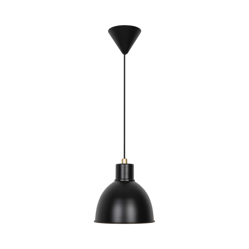 Nordlux - Pendel på ledning POP 1xE27/40W/230V sort