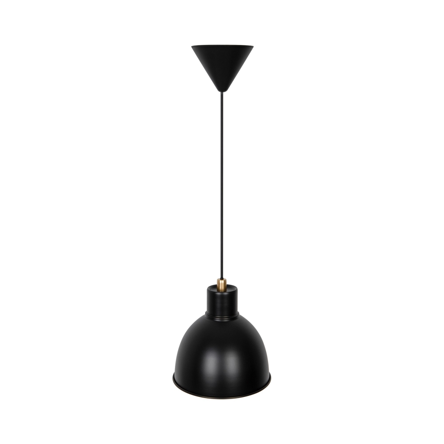 Nordlux - Pendel på ledning POP 1xE27/40W/230V sort
