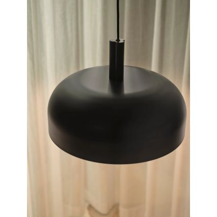 Nordlux - Pendel på ledning SANDRO 1xE27/15W/230V Ø 40 cm sort
