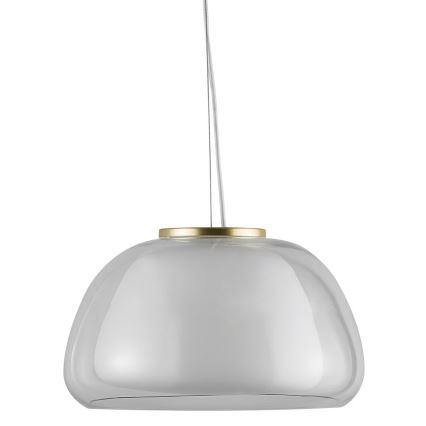 Nordlux - Pendel på wire JELLY 1xE27/40W/230V hvid/gennemsigtig
