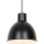Nordlux - Pendel POP 1xE27/40W/230V sort/guldfarvet