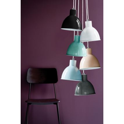Nordlux - Pendel POP 1xE27/40W/230V sort/skinnende krom