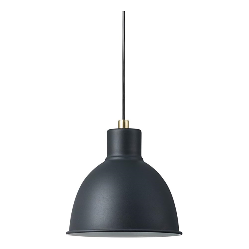 Nordlux - Pendel POP 1xE27/60W/230V sort