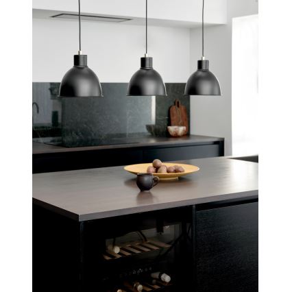Nordlux - Pendel POP 3xE27/40W/230V sort/guldfarvet