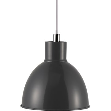 Nordlux - Pendel POP på ledning 1xE27/40W/230V antracit