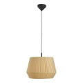 Nordlux - Pendellampe på kabel DICTE 1xE27/60W/230V Ø40 cm beige