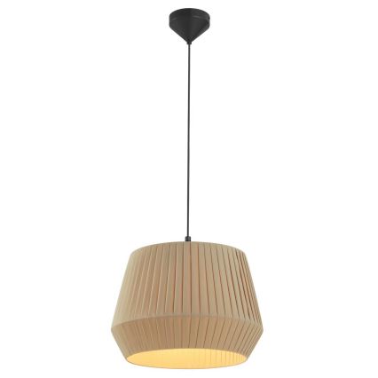 Nordlux - Pendellampe på kabel DICTE 1xE27/60W/230V Ø40 cm beige