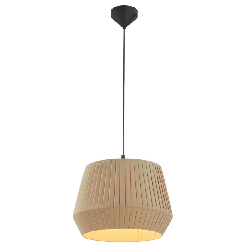 Nordlux - Pendellampe på kabel DICTE 1xE27/60W/230V Ø40 cm beige