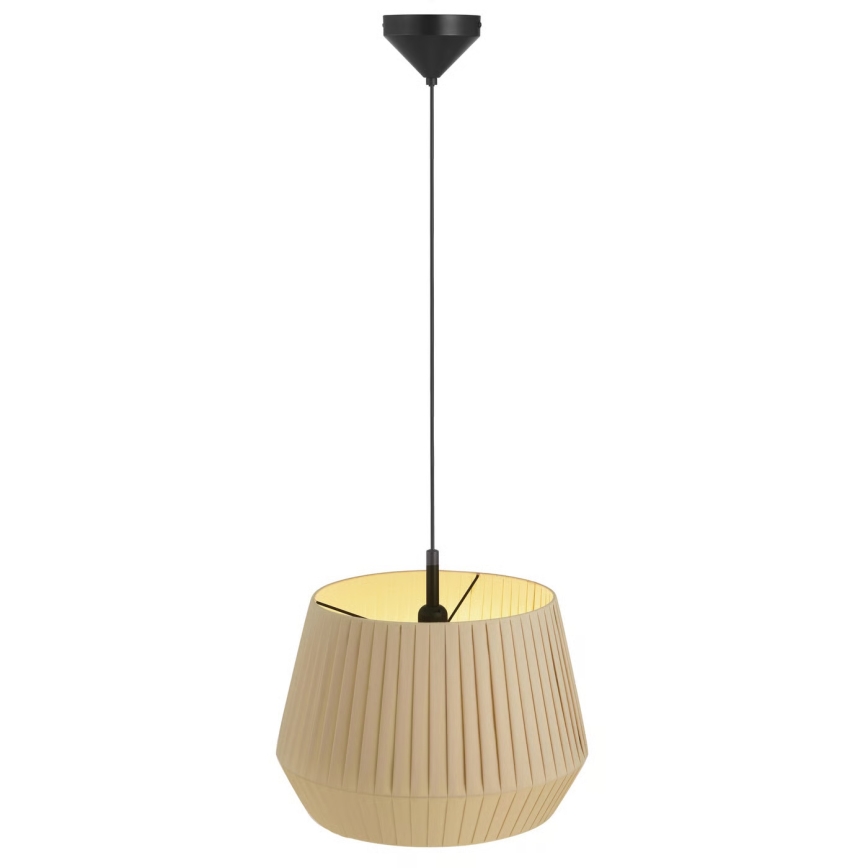 Nordlux - Pendellampe på kabel DICTE 1xE27/60W/230V Ø40 cm beige