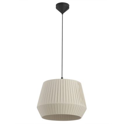Nordlux - Pendellampe på kabel DICTE 1xE27/60W/230V Ø40 cm beige