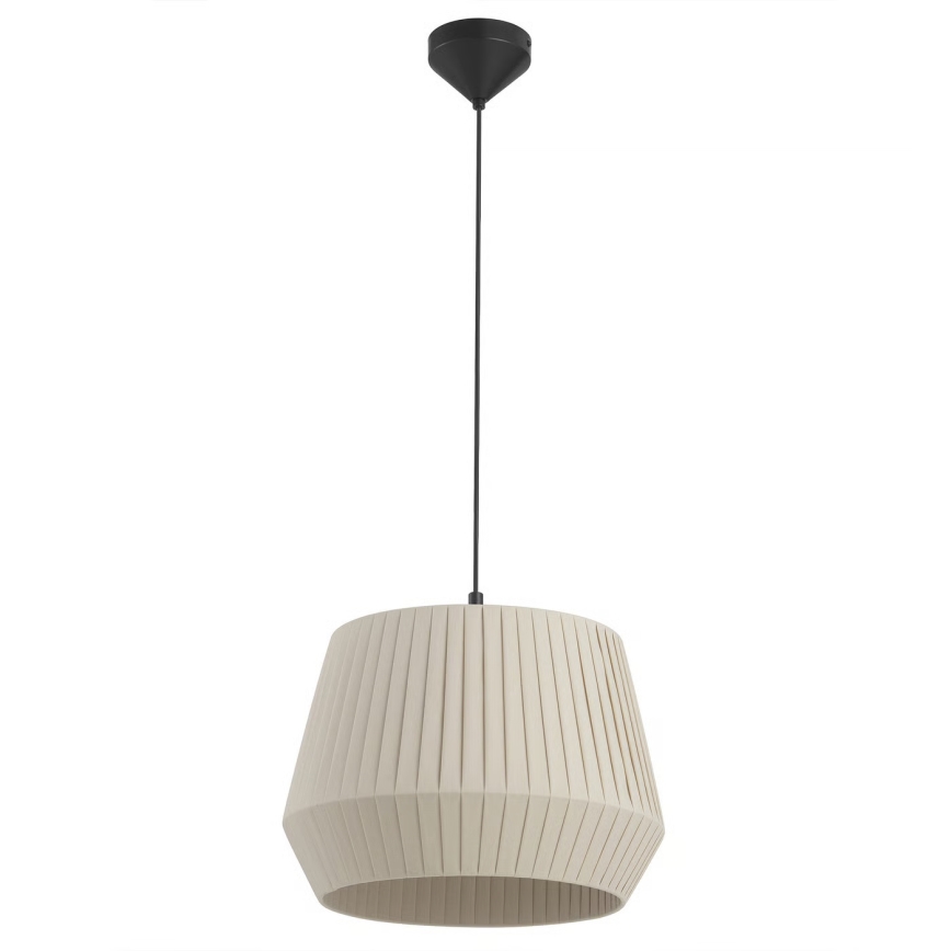 Nordlux - Pendellampe på kabel DICTE 1xE27/60W/230V Ø40 cm beige