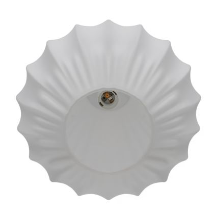 Nordlux - SALLINO pendel med kabel 1xE27/15W/230V Ø 24 cm hvid