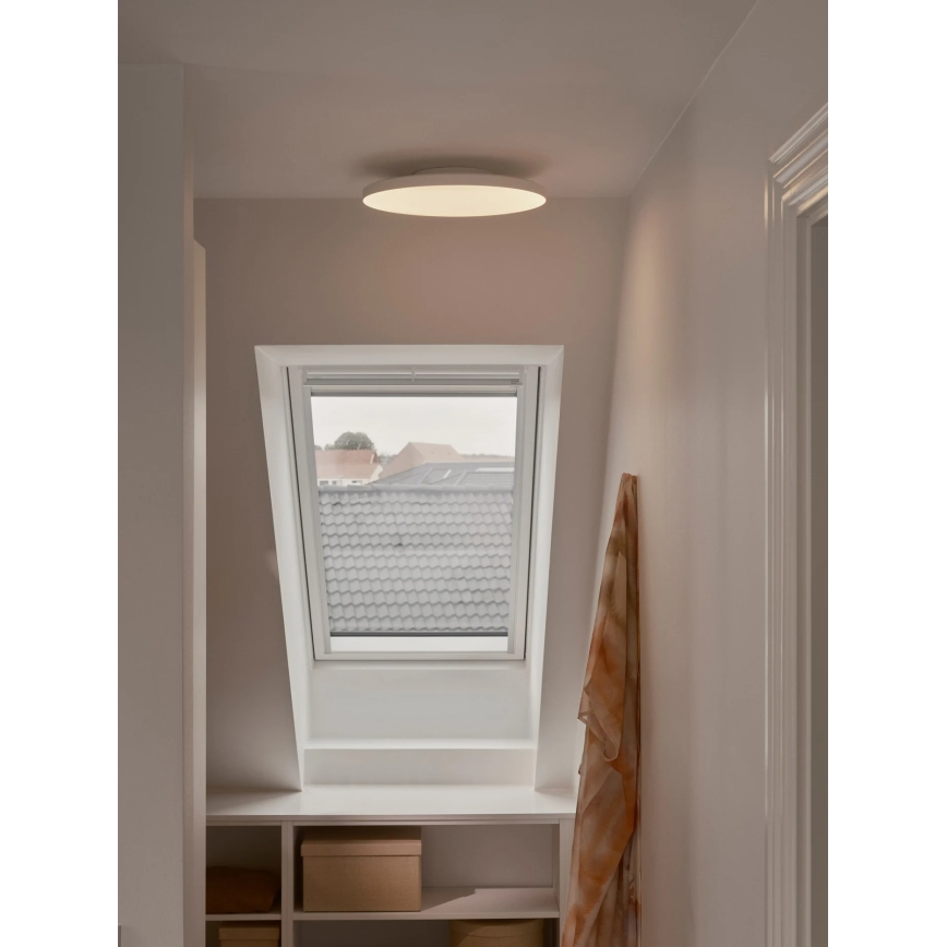 Nordlux - Dæmpbar LED-loftlampe til badeværelse SERENOVA LED/12/18W/230V 3000/4000/5700K Ø 36 cm IP65 hvid