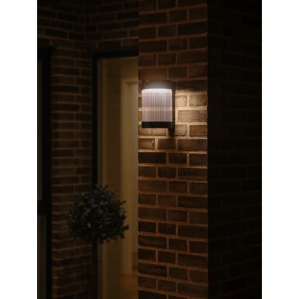 Nordlux - Soldrevet LED væglampe med sensor COUPAR LED/3,2W/5V 3000K IP44