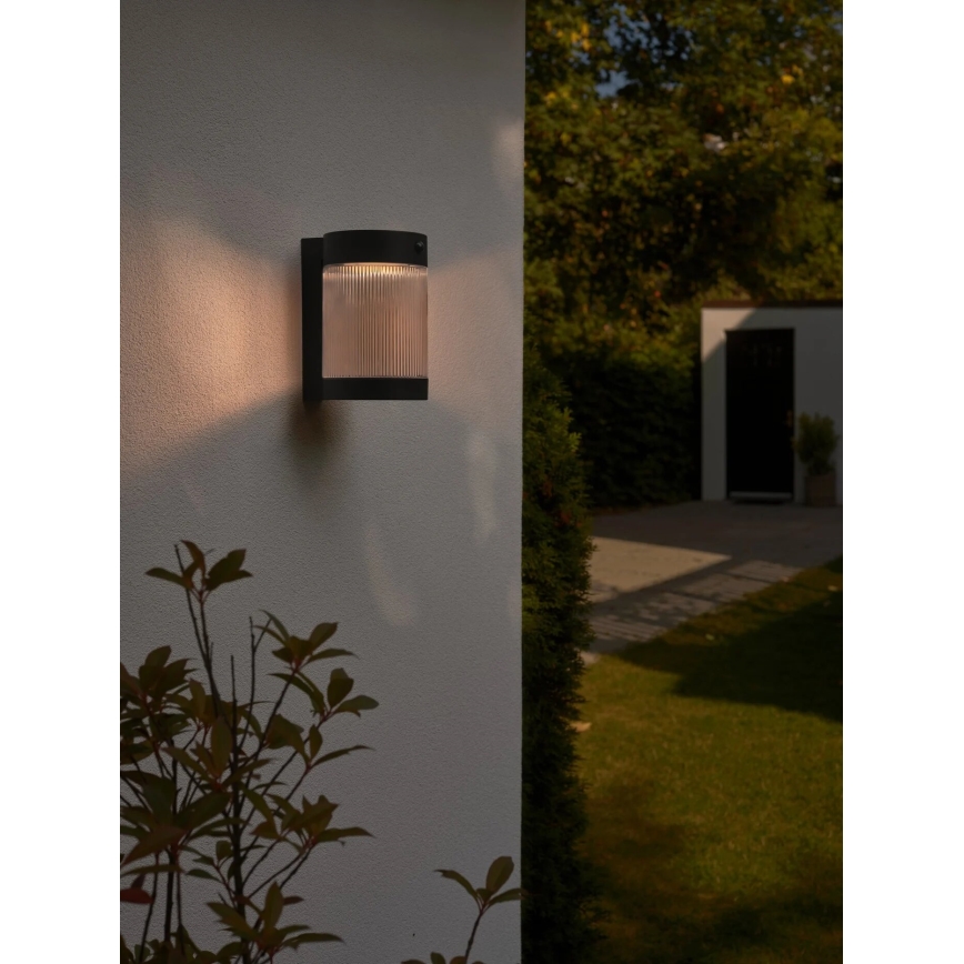 Nordlux - Soldrevet LED væglampe med sensor COUPAR LED/3,2W/5V 3000K IP44