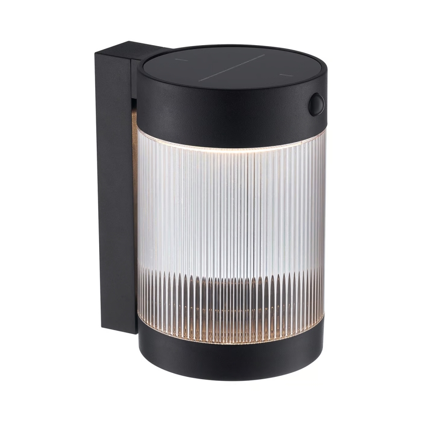 Nordlux - Soldrevet LED væglampe med sensor COUPAR LED/3,2W/5V 3000K IP44