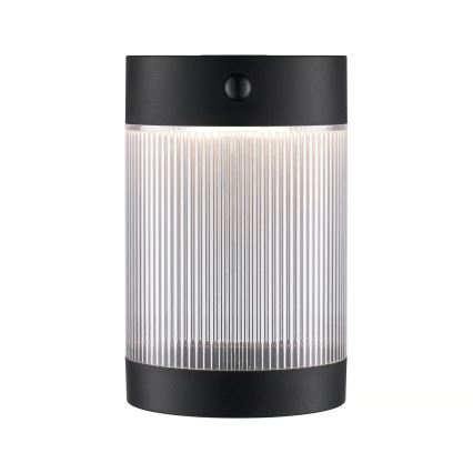 Nordlux - Soldrevet LED væglampe med sensor COUPAR LED/3,2W/5V 3000K IP44