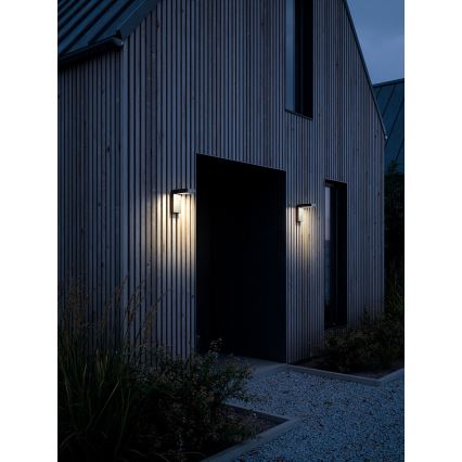 Nordlux - Soldrevet LED væglampe med sensor ALYA LED/5W/3,7V IP44 2200 mAh