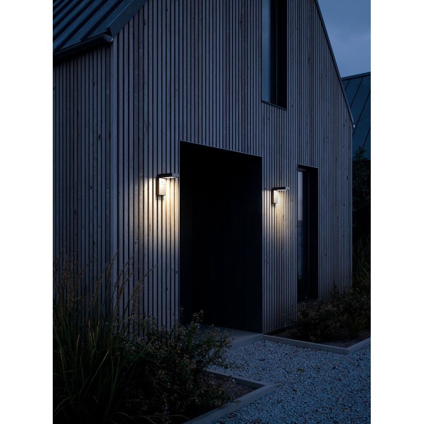 Nordlux - Soldrevet LED væglampe med sensor ALYA LED/5W/3,7V IP44 2200 mAh