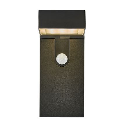 Nordlux - Soldrevet LED væglampe med sensor ALYA LED/5W/3,7V IP44 2200 mAh