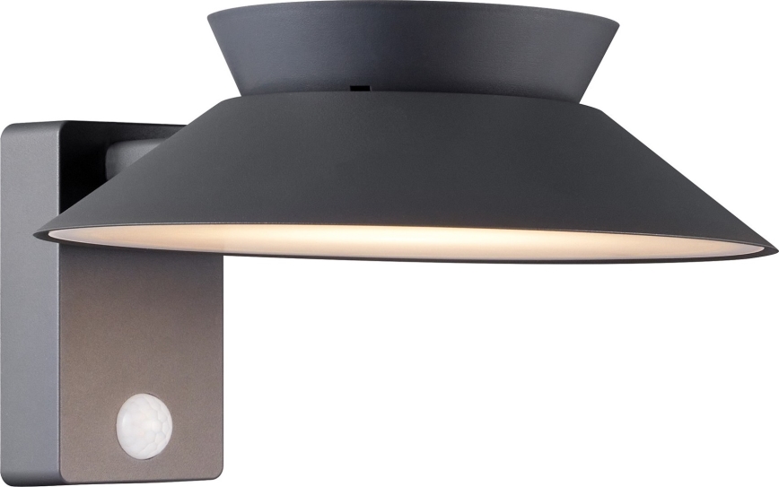 Nordlux - Soldrevet LED væglampe med sensor JUSTINA LED/5W/3,7V IP44