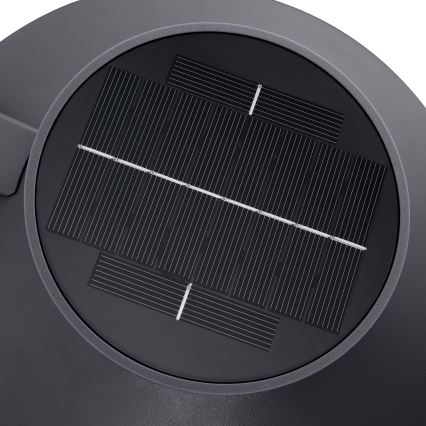 Nordlux - Soldrevet LED væglampe med sensor JUSTINA LED/5W/3,7V IP44