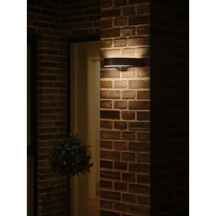 Nordlux - Soldrevet LED væglampe med sensor MONAY LED/5W/5V 3000K IP44