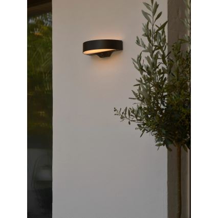 Nordlux - Soldrevet LED væglampe med sensor MONAY LED/5W/5V 3000K IP44
