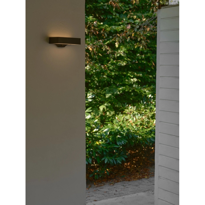 Nordlux - Soldrevet LED væglampe med sensor MONAY LED/5W/5V 3000K IP44