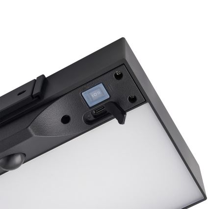 Nordlux - Soldrevet LED væglampe med sensor MONAY LED/5W/5V 3000K IP44