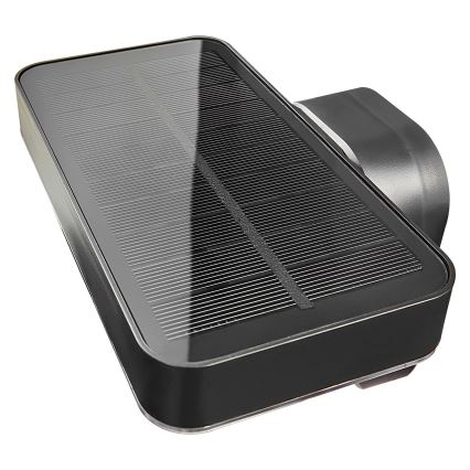 Nordlux - Soldrevet LED væglampe med sensor RICA LED/5W/3,7V IP44 2200 mAh kantet