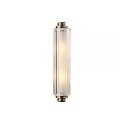 Nordlux - Spejlbelysning til badeværelset NIMAL 2xE14/25W/230V IP44 messing