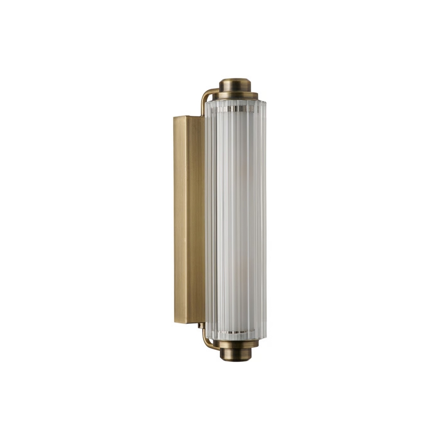 Nordlux - Spejlbelysning til badeværelset NIMAL 2xE14/25W/230V IP44 messing