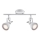 Nordlux - Spotlampe ASLAK 2xGU10/35W/230V hvid