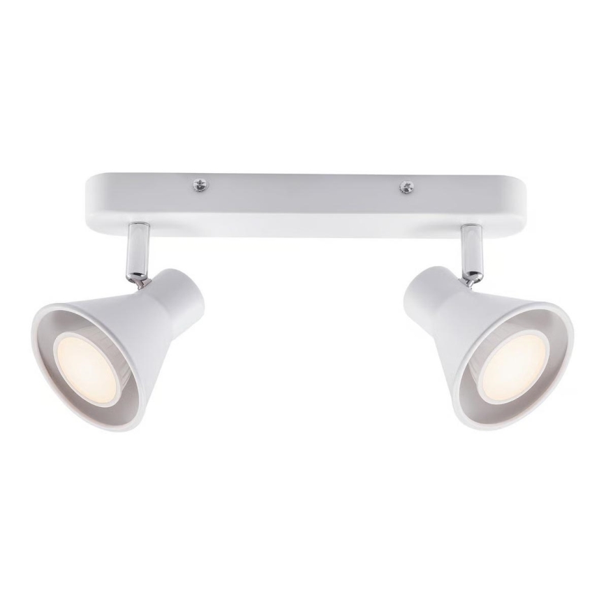 Nordlux - Spotlampe EIK 2xGU10/35W/230V hvid