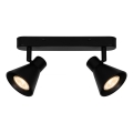 Nordlux - Spotlampe EIK 2xGU10/35W/230V sort