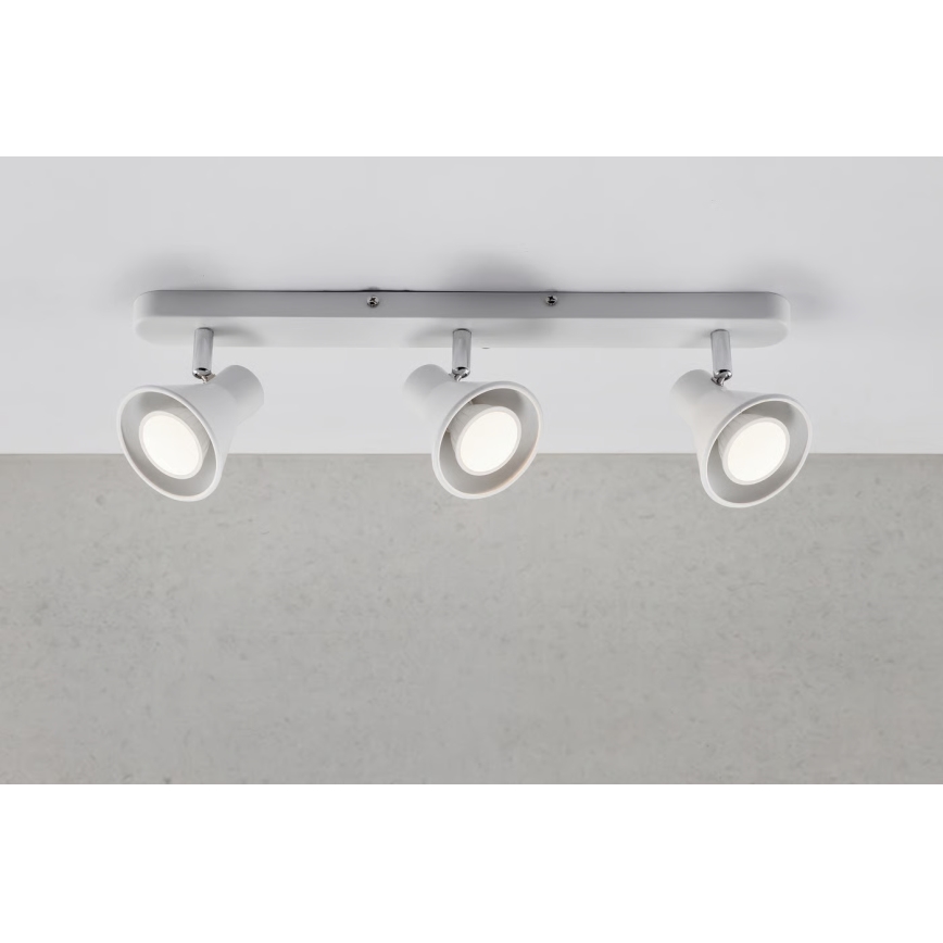 Nordlux - Spotlampe EIK 3xGU10/35W/230V hvid