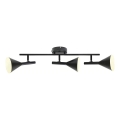 Nordlux - Spotlampe KELVIS 3xGU10/12W/230V sort