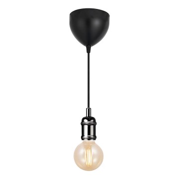 Nordlux - Strømkabel AVRA 1xE27/60W/230V sort