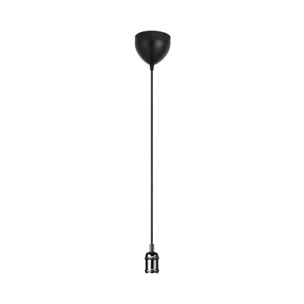 Nordlux - Strømkabel AVRA 1xE27/60W/230V sort