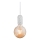 Nordlux - Strømkabel HANG 1xE27/40W/230V hvid