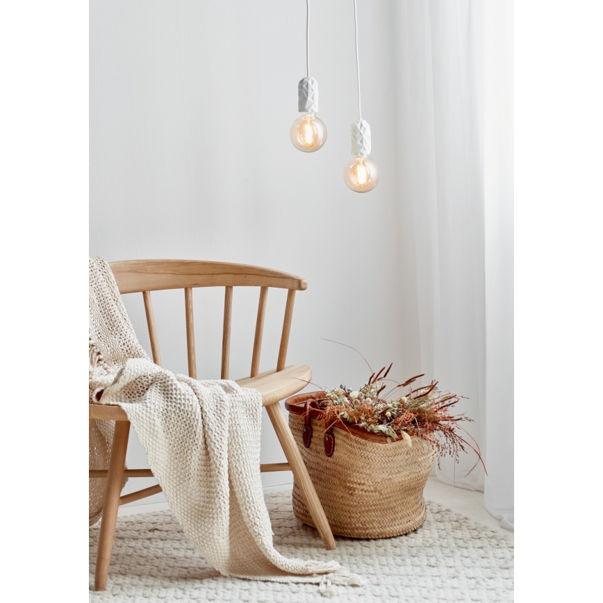 Nordlux - Strømkabel HANG 1xE27/40W/230V hvid
