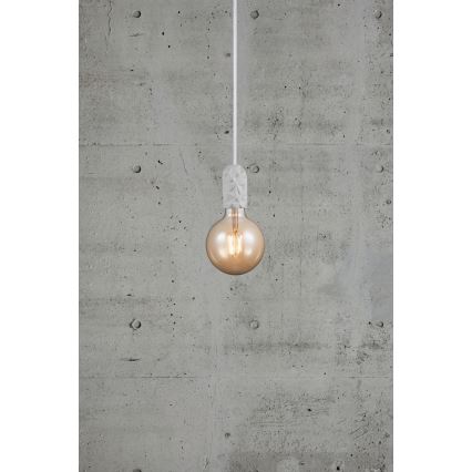 Nordlux - Strømkabel HANG 1xE27/40W/230V hvid